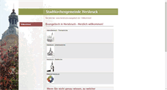 Desktop Screenshot of hersbruck-evangelisch.de